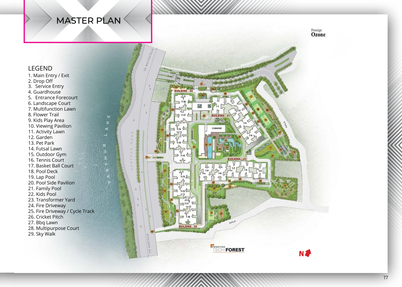 Prestige Raintree Park location map
